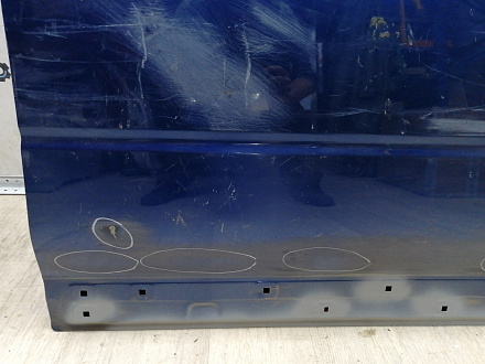 AA044932; Дверь передняя правая (H0100-JG0MM) для Nissan X-Trail T31/БУ; Оригинал; Р1, Мелкий дефект; 