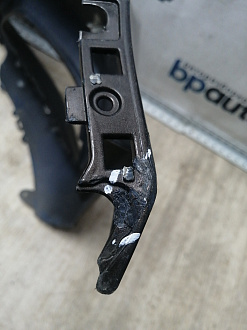 AA045460; Бампер передний; под паркт.; без омыват. (A2058800125) для Mercedes-Benz C-klasse IV (W205) (2014-2018)/БУ; Оригинал; Р1, Мелкий дефект; 