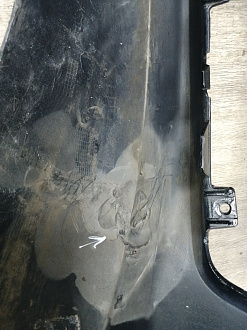 BA000056; Бампер передний, AMG; под паркт.; под омыват. (A2048807847) для Mercedes-Benz C-klasse III рест. (W204) (2011-2015)/БУ; Оригинал; Р2, Удовлетворительное; 