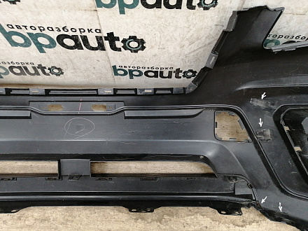 AA036957; Бампер передний; без паркт.; под омыват. (57704-SJ000) для Subaru Forester V (2018-2021)/БУ; Оригинал; Р2, Удовлетворительное; 