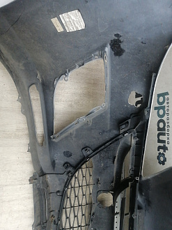 AA045772; Бампер передний; без паркт.; под омыват. (BCW8-50031) для Mazda 3 BL/БУ; Оригинал; Р1, Мелкий дефект; 