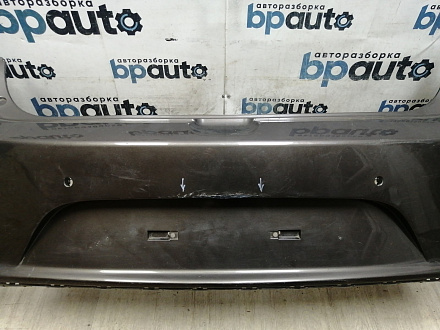 BA000273; Бампер задний; под паркт. ( 86611-A2600) для Kia CEED II рест. Hatchback 5D (2015- 2018)/БУ; Оригинал; Р1, Мелкий дефект; 