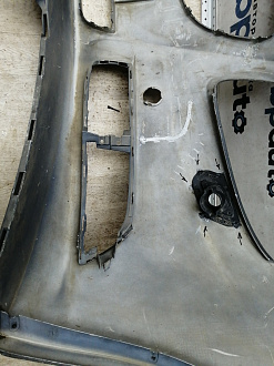 AA045421; Бампер передний; без паркт.; под омыват. (13288286) для Opel Insignia/БУ; Оригинал; Р2, Удовлетворительное; 