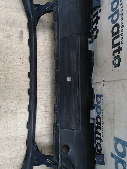 AA045789; Бампер передний; без паркт.; под омыват. (5M0807221N) для Volkswagen Golf Plus II (2009-2014)/БУ; Оригинал; Р2, Удовлетворительное; 