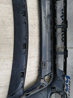 AA046483; Бампер передний; под паркт. (51117210763) для BMW Х5 II (E70) рест. (2010-2013)/БУ; Оригинал; Р1, Мелкий дефект; 