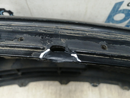 BA000218; Бампер передний, до 2010г; без паркт.; под омыват. (62022-JK60H) для Infiniti G (2006-2013)/БУ; Оригинал; Р1, Мелкий дефект; 