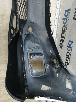 AA045686; Бампер передний, Track-Field; без паркт.; под омыват. (5N0807221T) для Volkswagen Tiguan I рест. (2011- 2016)/БУ; Оригинал; Р1, Мелкий дефект; 