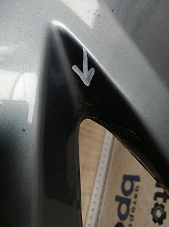 AA045745; Бампер передний; без паркт.; под омыват. (BGV450031) для Mazda 3 BL/БУ; Оригинал; Р1, Мелкий дефект; 