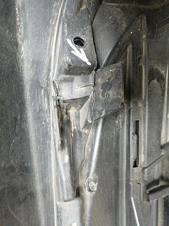 BA000243; Бампер передний; под паркт.; под омыват. (52119-06J20) для Toyota Camry 70 рест. (2021-2024)/БУ; Оригинал; Р1, Мелкий дефект; 