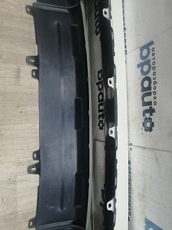 AA045980; Бампер передний; под паркт.; под омыват. (52119-60E01) для Toyota Land Cruiser Prado 150 (2010 — 2013)/БУ; Оригинал; Р1, Мелкий дефект; 