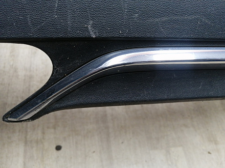 AA045468; Бампер задний; под паркт. (A2128857625) для Mercedes-Benz E-klasse IV Sedan рест. (W212) (2013-2016)/БУ; Оригинал; Р1, Мелкий дефект; 