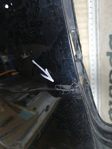 Фотография детали BA000050; Бампер передний; под омыват. (30678678) для Volvo XC70/БУ; Оригинал; Р1, Мелкий дефект; . Фото номер 5