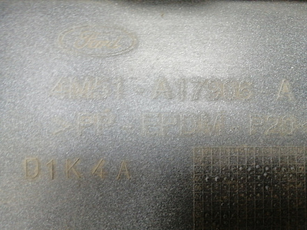 AA022564; Бампер задний; без паркт. (4M51-A17906-A) для Ford Focus II Hatchback (2005- 2008)/БУ; Оригинал; Р2, Удовлетворительное; 