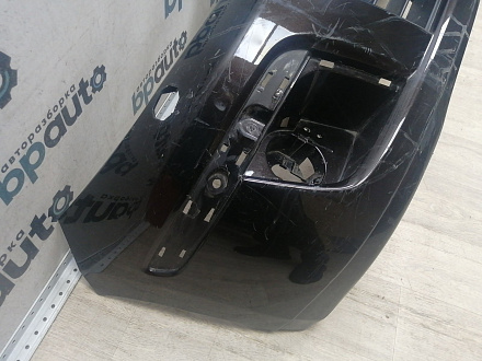 AA045991; Бампер передний; без паркт.; под омыват. (62022-EM00H) для Nissan Tiida/БУ; Оригинал; Р1, Мелкий дефект; 