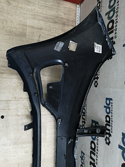 AA045857; Бампер передний; без паркт.; без омыват. (86511-4Y000) для Kia Rio/БУ; Оригинал; Р1, Мелкий дефект; 