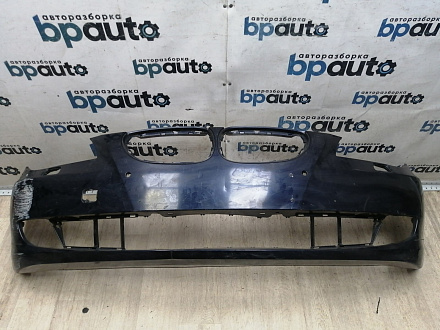 AA045934; Бампер передний; под паркт.; под омыват. (51117178068) для BMW 5 серия Е60 Е61/БУ; Оригинал; Р1, Мелкий дефект; 