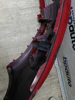 AA045701; Бампер передний; без паркт.; под омыват. (1T0 807 221 M) для Volkswagen Touran II (2010-2015)/БУ; Оригинал; Р2, Удовлетворительное; 