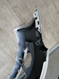 BA000156; Бампер передний; без паркт.; под омыват. (8P0 807 437 H) для Audi A3 8P/БУ; Оригинал; Р1, Мелкий дефект; 