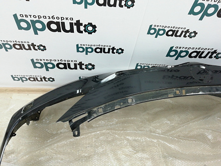 AA004071; Бампер передний, V-2.0, под накладку; под паркт.; под омыват. (51117279693) для BMW 3 серия F30 F31/БУ; Оригинал; Р0, Хорошее; (475) Черный перламутр {Black Sapfir}