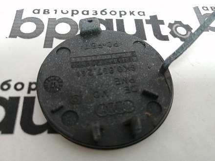 AA045674; Заглушка буксир. крюка переднего бампера (8K0 807 241) для Audi A4 B8/БУ; Оригинал; Р0, Хорошее; 