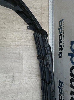 AA046001; Юбка переднего бампера (52129-0E010) для Toyota Highlander III (2014 — 2016)/БУ; Оригинал; Р1, Мелкий дефект; 