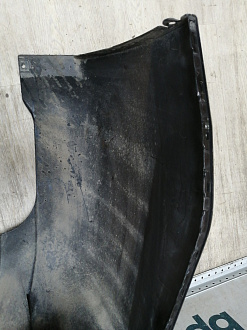 AA044862; Бампер задний; без паркт. (6410D125) для Mitsubishi Pajero Sport III (2015-2020)/БУ; Оригинал; Р1, Мелкий дефект; 