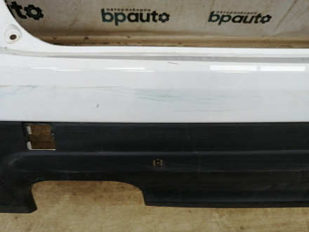 AA031502; Бампер задний; под паркт. (HK83-17D781-AAW) для Jaguar F-Pace I (2016-2020)/БУ; Оригинал; Р1, Мелкий дефект; 