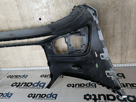 AA045810; Бампер передний,  S-line; без паркт.; под омыват. (8U0 807 437 D) для Audi Q3 I (2011-2014)/БУ; Оригинал; Р2, Удовлетворительное; 