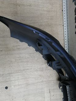 BA000245; Бампер передний; без паркт.; под омыват. (5M0807221N) для Volkswagen Golf Plus II (2009-2014)/БУ; Оригинал; Р2, Удовлетворительное; 