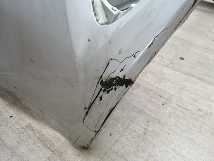 BA000119; Бампер передний; под паркт.; под омыват. (52119-06E50) для Toyota Camry 70 (2017 — 2021)/БУ; Оригинал; Р1, Мелкий дефект; 