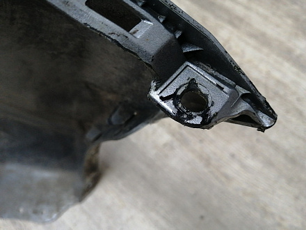 AA045618; Бампер задний; без паркт. (86611-4Y200) для Kia Rio III HB (2011- 2015)/БУ; Оригинал; Р1, Мелкий дефект; 