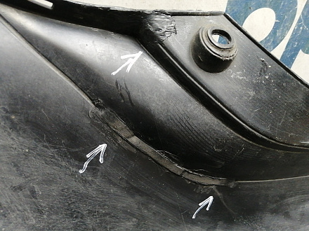 AA045247; Бампер задний; без паркт. (52159-12A30) для Toyota Corolla 150 (2006-2009)/БУ; Оригинал; Р2, Удовлетворительное; 