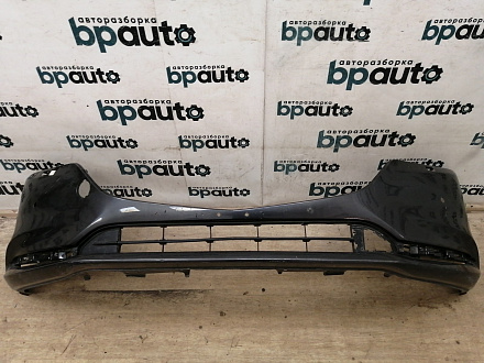 AA038414; Бампер передний; под паркт.; под омыват. (GSH7-50031) для Mazda 6 III (GJ) рест. 2 (2018-2024)/БУ; Оригинал; Р1, Мелкий дефект; 