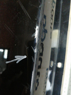 AA046213; Бампер задний; без паркт. (86611-10000) для Hyundai Matrix I рест. 2 (2008-2010)/БУ; Оригинал; Р1, Мелкий дефект; 