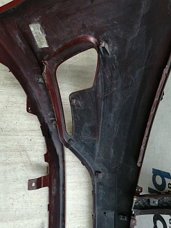 AA045856; Бампер передний; без паркт.; без омыват. (86511-4Y000) для Kia Rio/БУ; Оригинал; Р1, Мелкий дефект; 