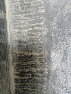 BA000272; Бампер передний; под паркт.; под омыват. (52119-50E80) для Lexus LS IV рест. 2 (2012- 2017)/БУ; Оригинал; Р1, Мелкий дефект; 