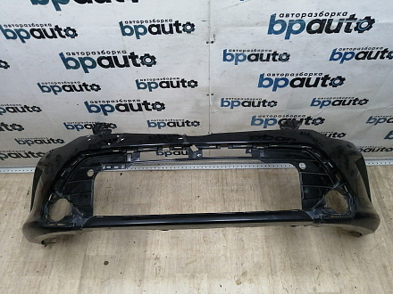 AA045402; Бампер передний; под паркт.; под омыват. (52119-06C40) для Toyota Camry/БУ; Оригинал; Р1, Мелкий дефект; 