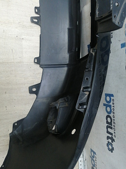 AA046186; Бампер передний; под паркт.; под омыват. (52119-60E01) для Toyota Land Cruiser Prado 150 (2010 — 2013)/БУ; Оригинал; Р1, Мелкий дефект; 