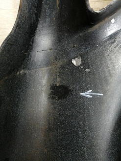 BA000206; Бампер передний; под паркт.; под омыват. (62022-1ME0H) для Infiniti/БУ; Оригинал; Р1, Мелкий дефект; 