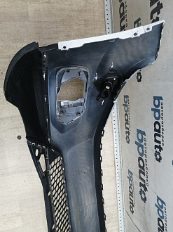 AA045686; Бампер передний, Track-Field; без паркт.; под омыват. (5N0807221T) для Volkswagen Tiguan I рест. (2011- 2016)/БУ; Оригинал; Р1, Мелкий дефект; 