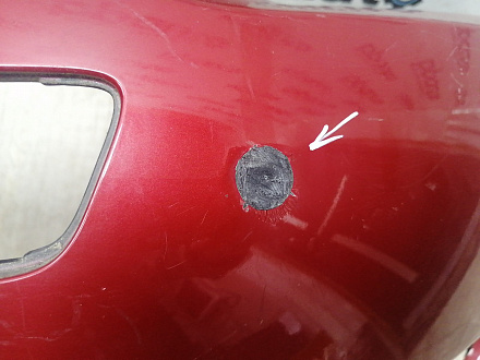 BA000181; Бампер передний; без паркт.; под омыват. (52119-05190) для Toyota Avensis/БУ; Оригинал; Р2, Удовлетворительное; 