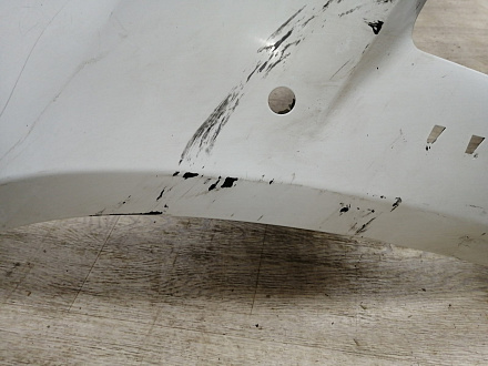 AA045431; Бампер передний; под паркт.; под омыват. (A2048855238) для Mercedes-Benz GLK-klasse I (X204) (2012-2015)/БУ; Оригинал; Р1, Мелкий дефект; 