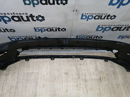 AA044603; Бампер передний; без паркт.; без омыват. (52119-0E914) для Toyota Highlander II рест. (2010 - 2013)/БУ; Оригинал; Р1, Мелкий дефект; 