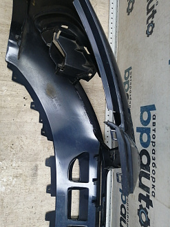 BA000255; Бампер передний, S-line; без паркт.; под омыват. (8R0 807 437 AC) для Audi Q5 I рест. (2012-2017)/БУ; Оригинал; Р1, Мелкий дефект; 