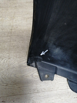 AA046136; Бампер передний; под паркт.; без омыват. (52119-50890) для Lexus LS IV (2006- 2009)/БУ; Оригинал; Р1, Мелкий дефект; 