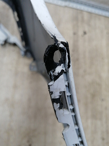 Фотография детали AA045381; Бампер передний; под паркт.; без омыват. (01859562) для Geely Emgrand X7 рест. 2 (2018-2021)/БУ; Оригинал; Р1, Мелкий дефект; . Фото номер 11