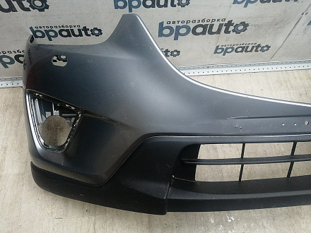 AA045775; Бампер передний; без паркт.; под омыват. (KD45-50031) для Mazda CX-5/БУ; Оригинал; Р1, Мелкий дефект; 