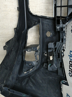 AA045631; Бампер передний; под паркт.; под омыват. (4G0 807 437) для Audi A6 C7/БУ; Оригинал; Р1, Мелкий дефект; 