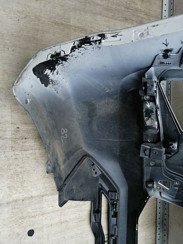 Фотография детали AA045834; Бампер передний; без паркт.; без омыват. (6400J511ZZ) для Mitsubishi Pajero Sport III рест. (2019-н.в.)/БУ; Оригинал; Р2, Удовлетворительное; . Фото номер 34