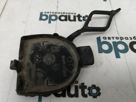 Заглушка буксир. крюка заднего бампера Citroen C3 II 2010-2013, б/у, фото 2